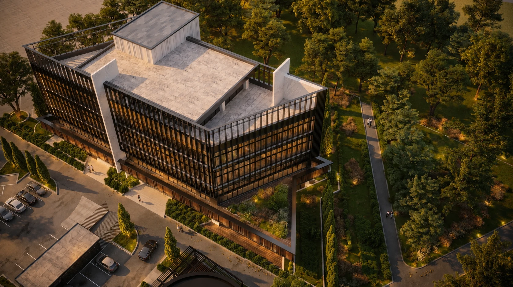Taşkent · Ofis ve Restoran Kompleksi — Ofis ve restoran kompleksi — proje görseli 7