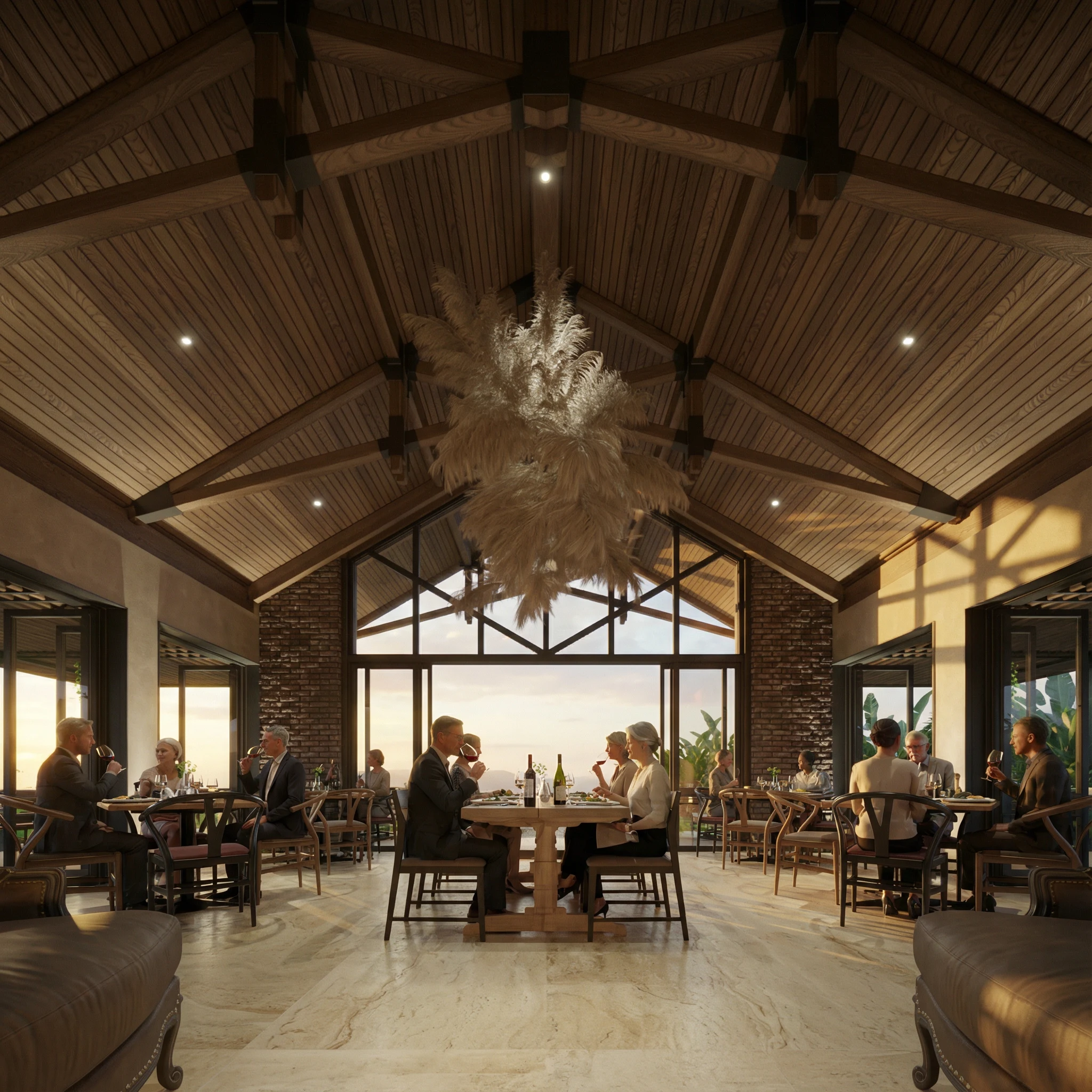Velin Wine House — Şarap evi ve restoran mimarisi — proje görseli 4