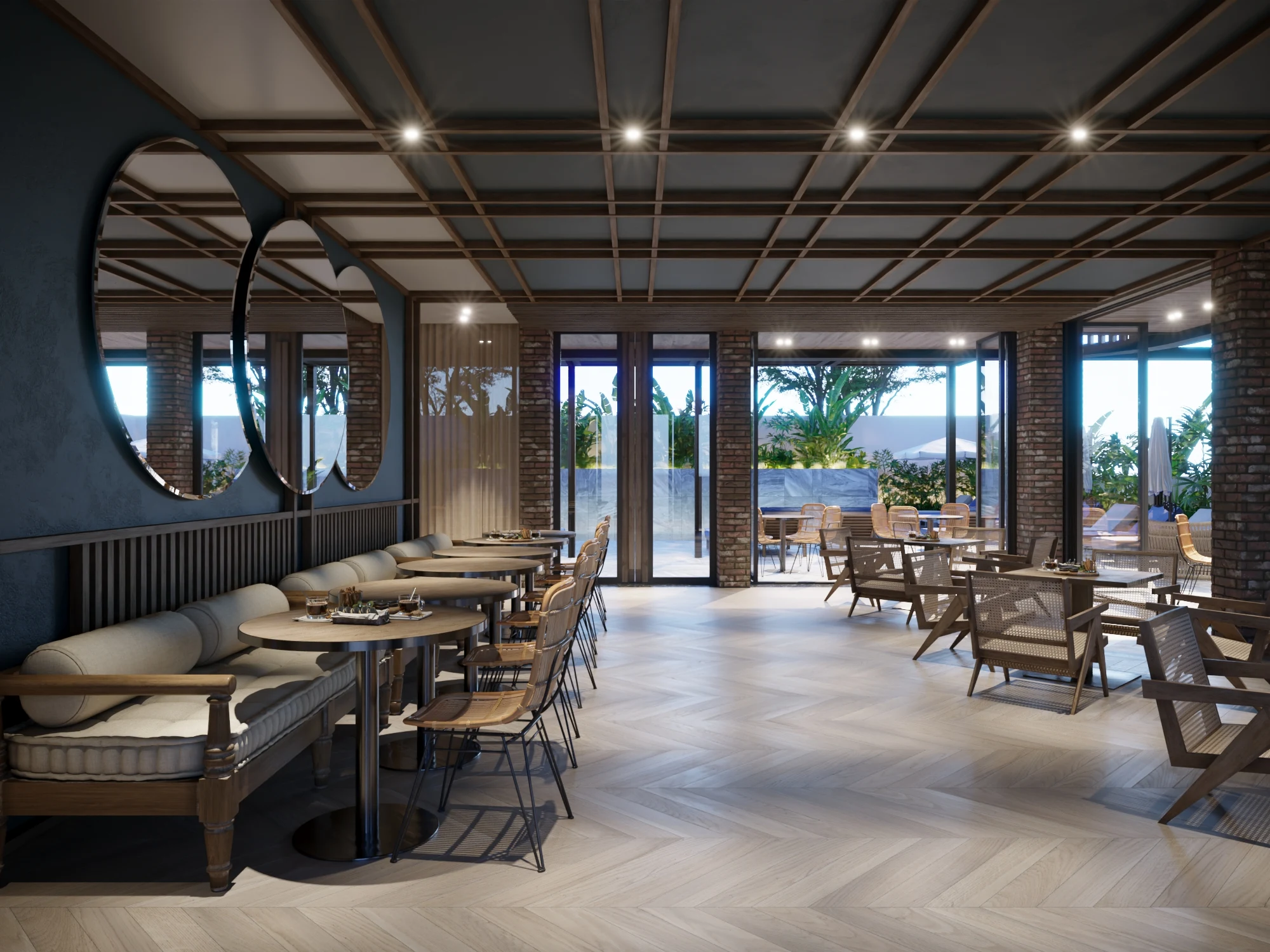 Yalova · Havuz / Restoran / Bar — Sosyal tesis mimarisi — proje görseli 11