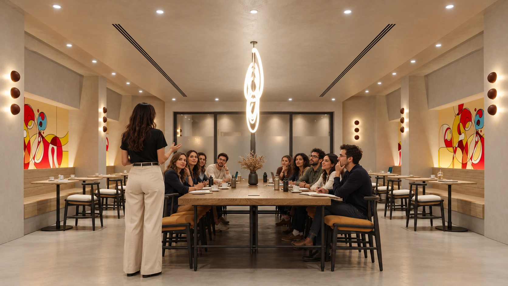 PIER Coffee&Co — Kahve dükkânı iç mimarisi — proje görseli 10