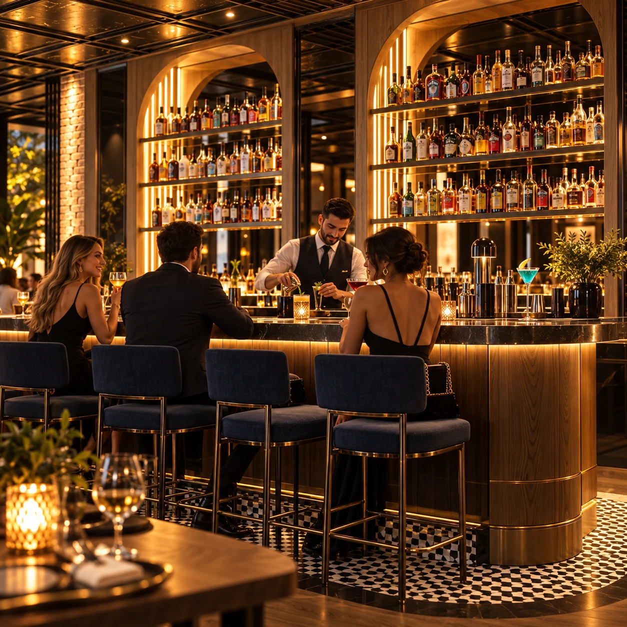 Mojo · Resto / Bar — Bahçeli restoran ve bar tasarımı — proje görseli 6