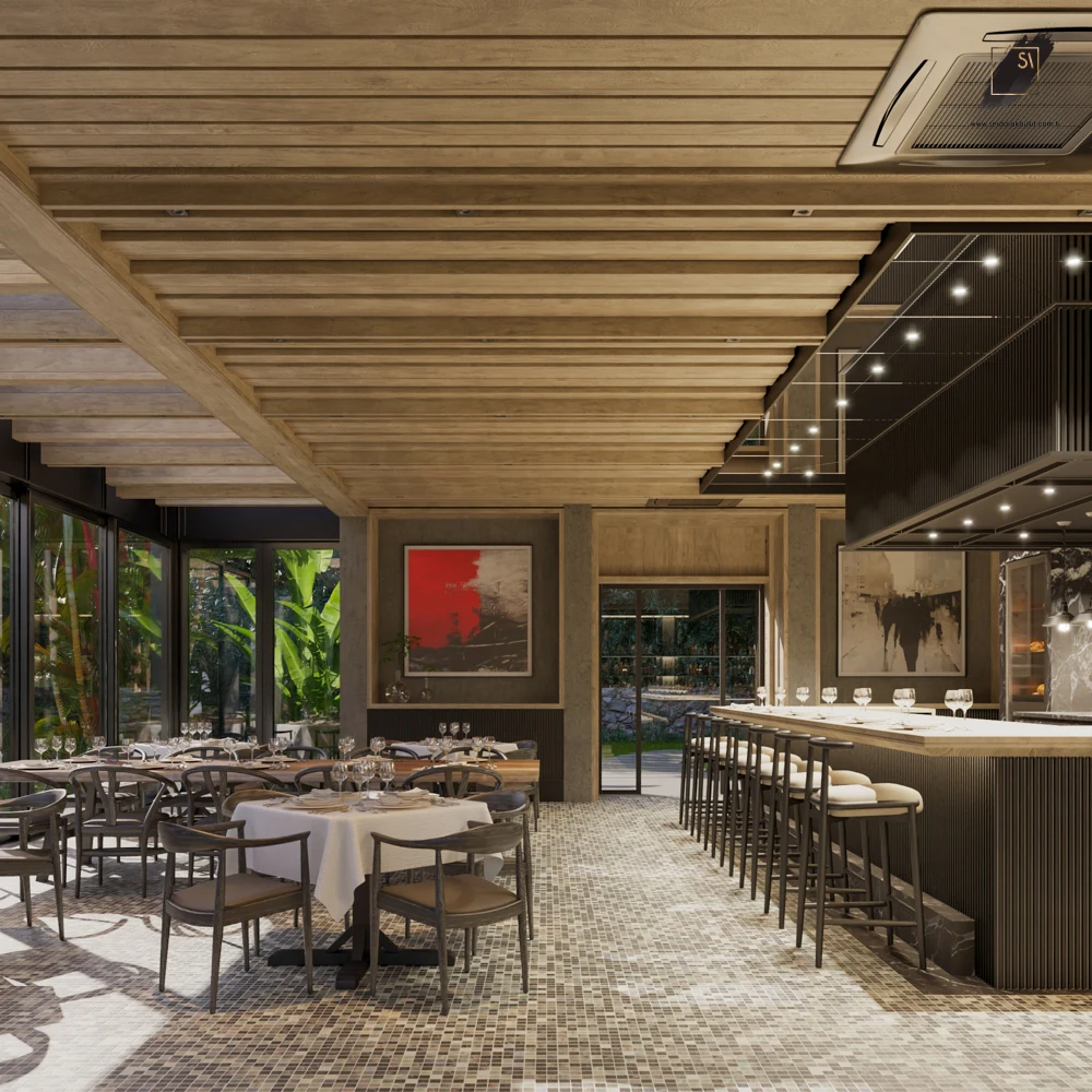 Zai Bodrum — Restoran mimarisi — proje görseli 7
