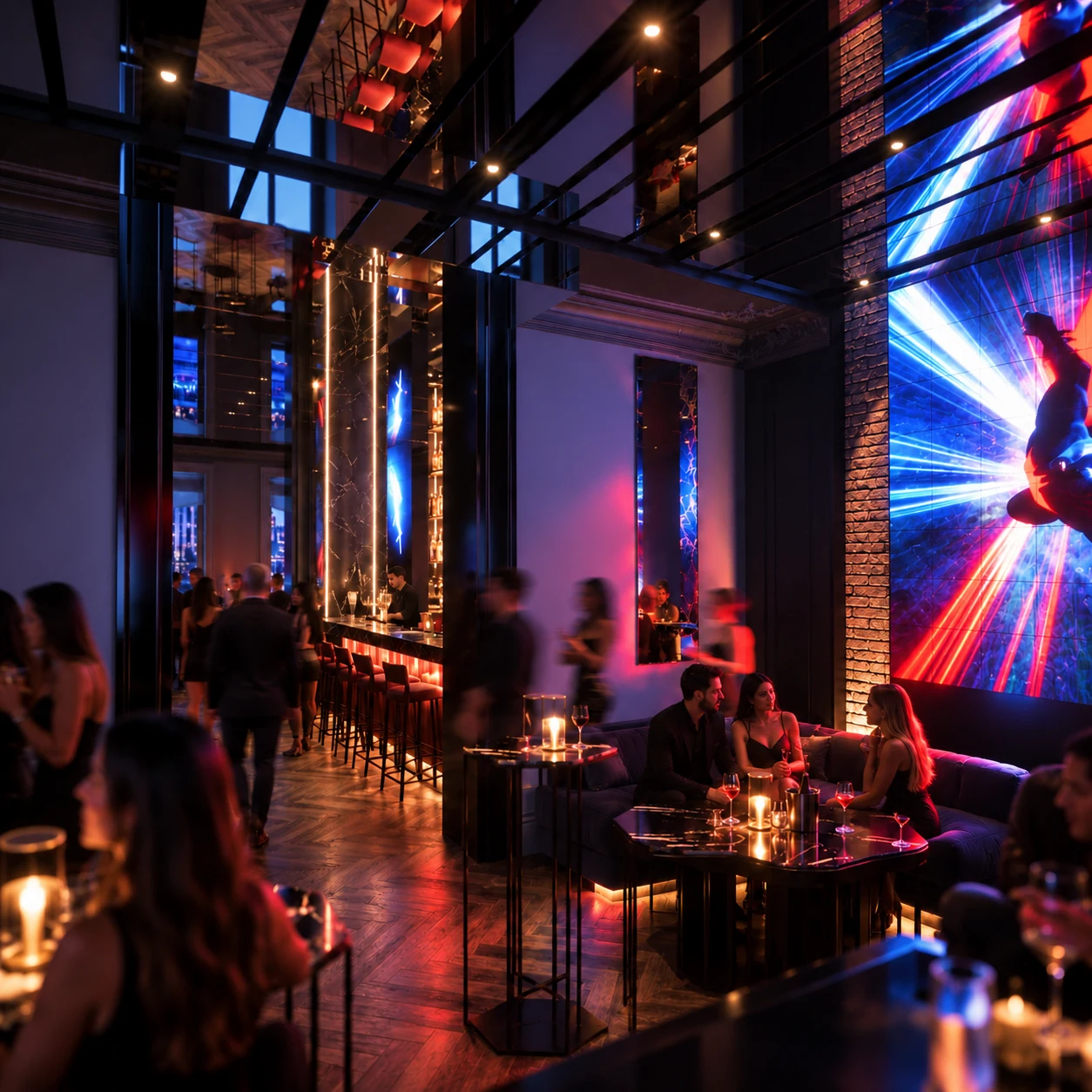 Daze · Akaretler — Restoran ve bar iç mimarisi — proje görseli 14