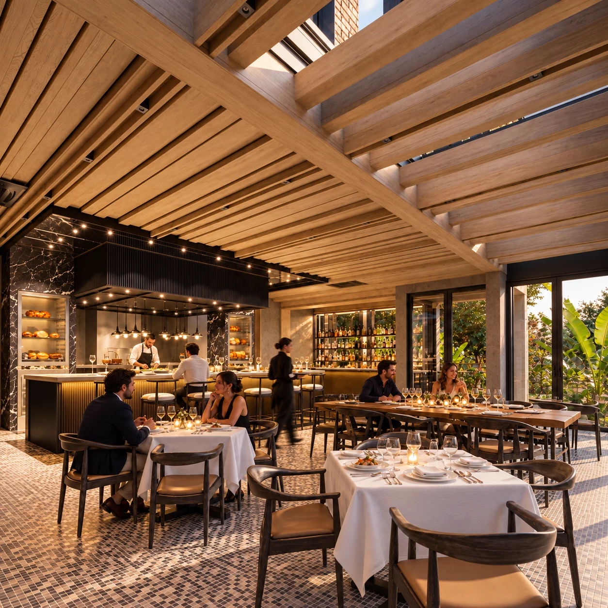 Zai Bodrum — Restoran mimarisi — proje görseli 10