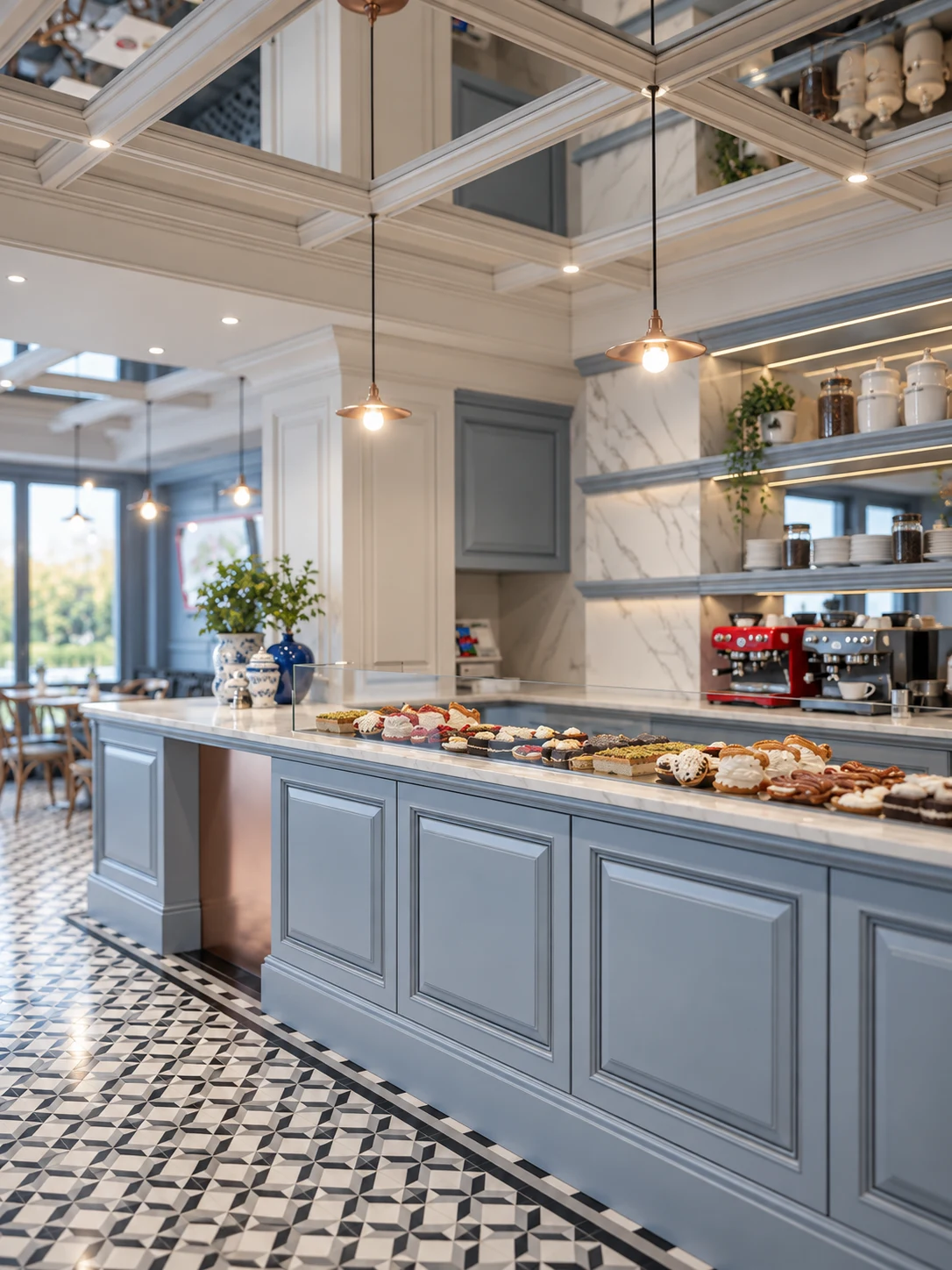 L’aube Patisserie — Pastane ve kafe iç mekânı — proje görseli 7
