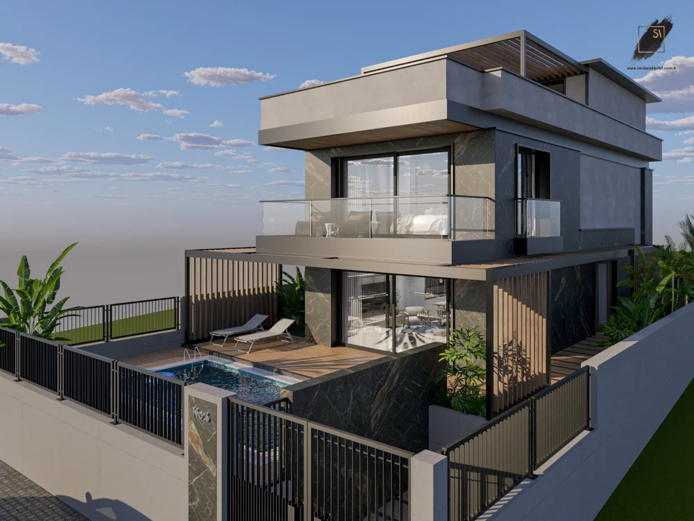 Kuşadası Villa — Villa ve konut mimarisi — proje görseli 7