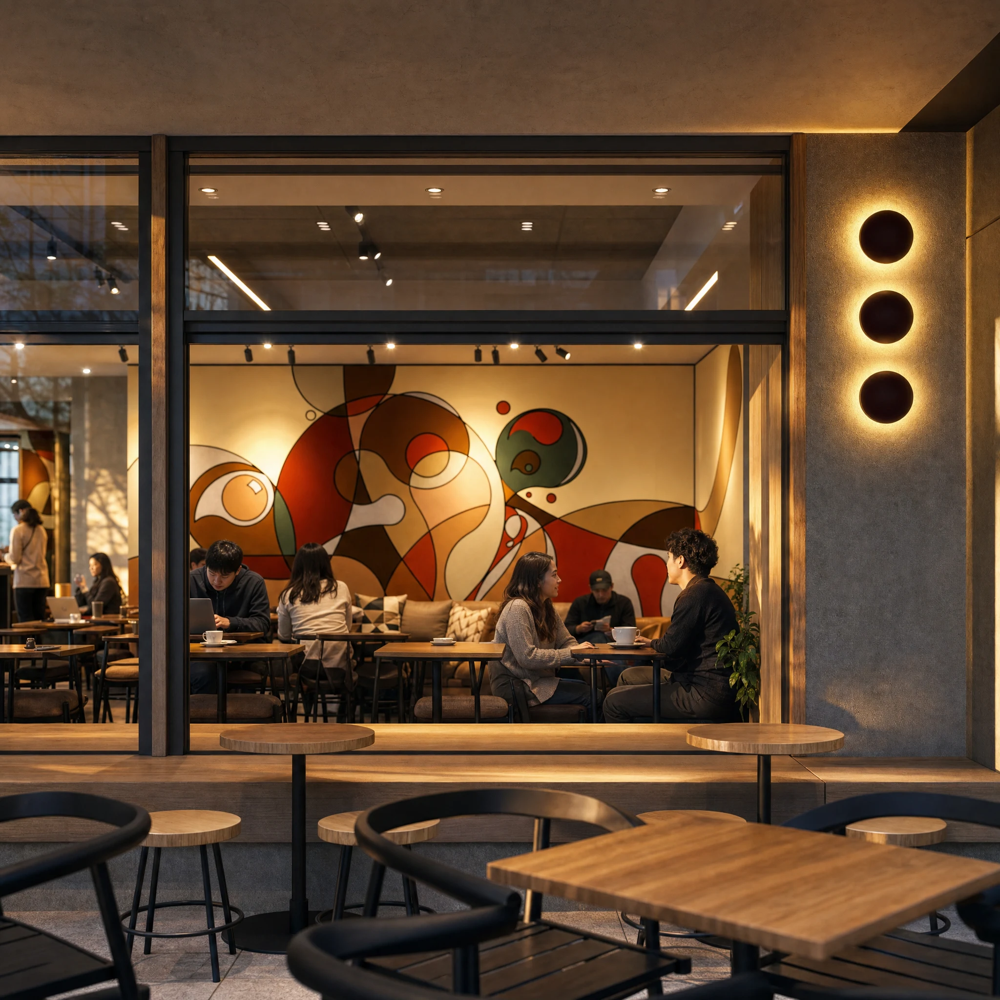 PIER Coffee&Co — Kahve dükkânı iç mimarisi — proje görseli 8