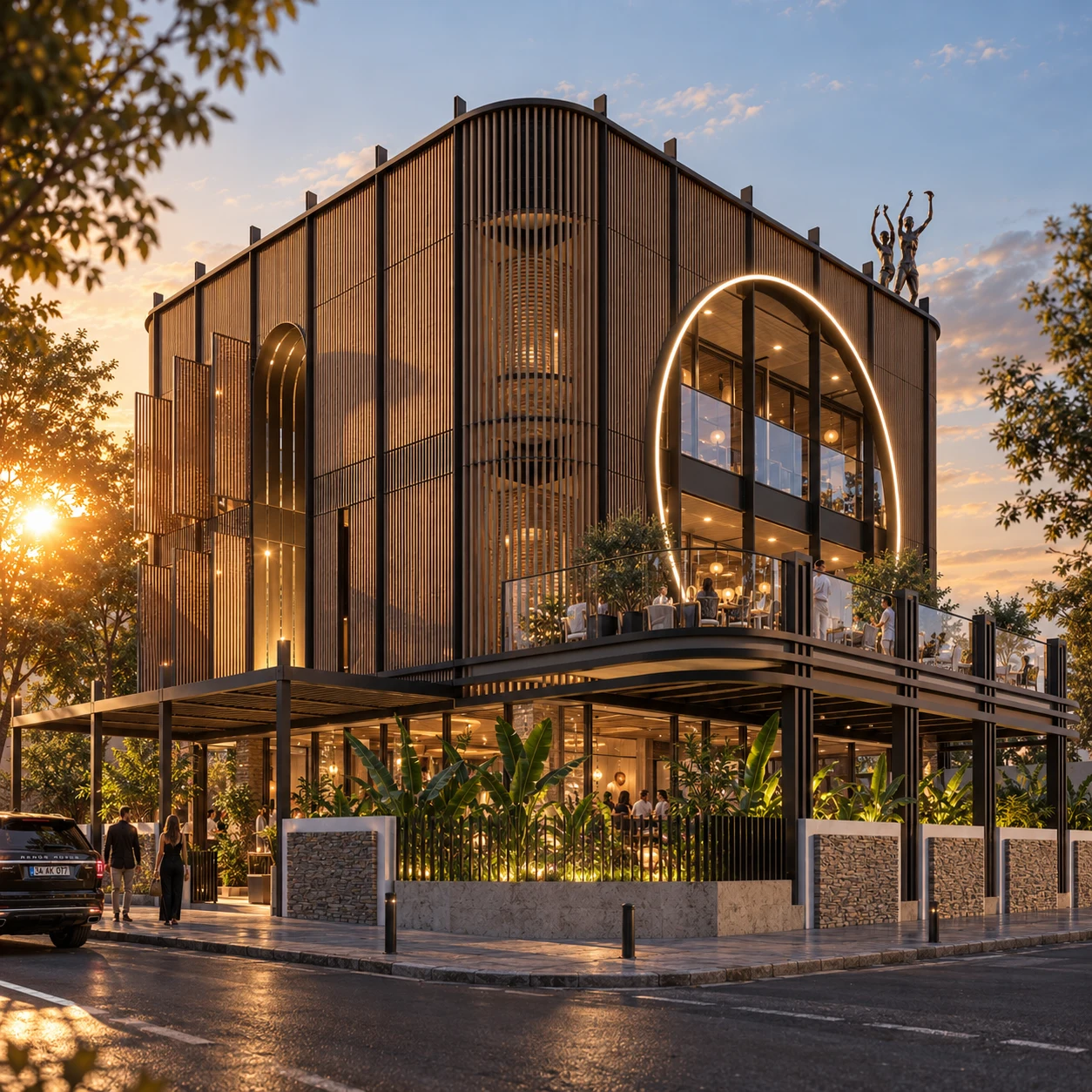 Yalova · Havuz / Restoran / Bar — Sosyal tesis mimarisi — proje görseli 8