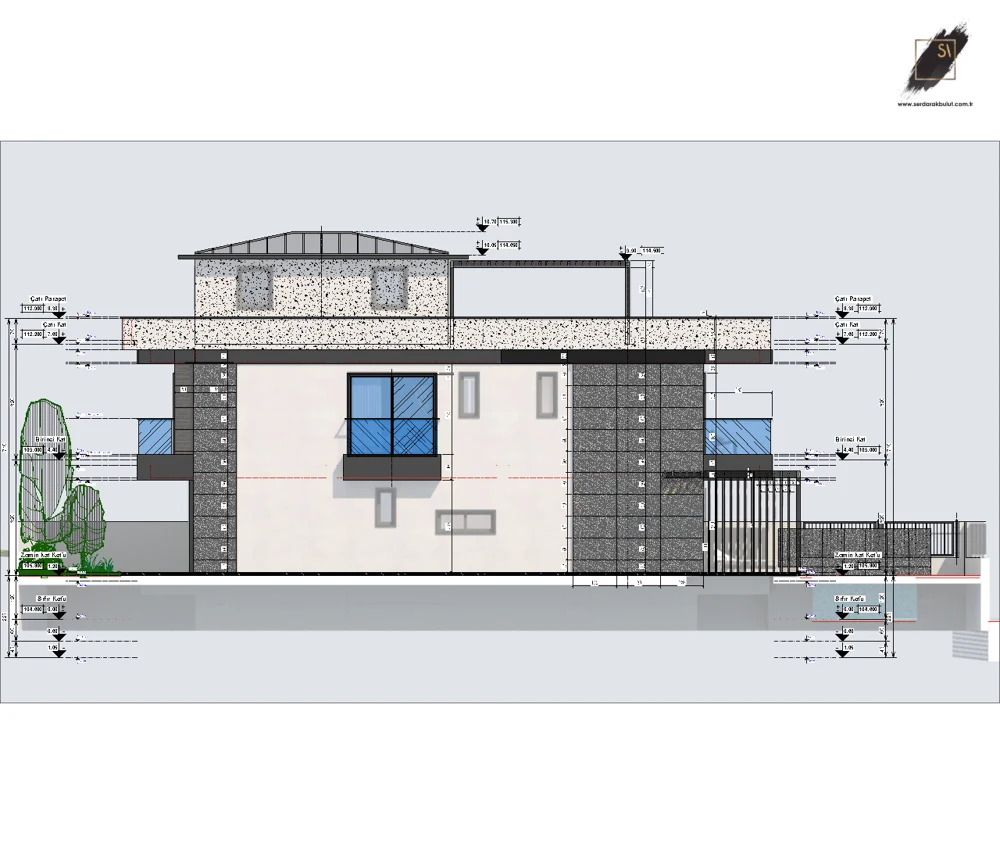 Kuşadası Villa — Villa ve konut mimarisi — proje görseli 10