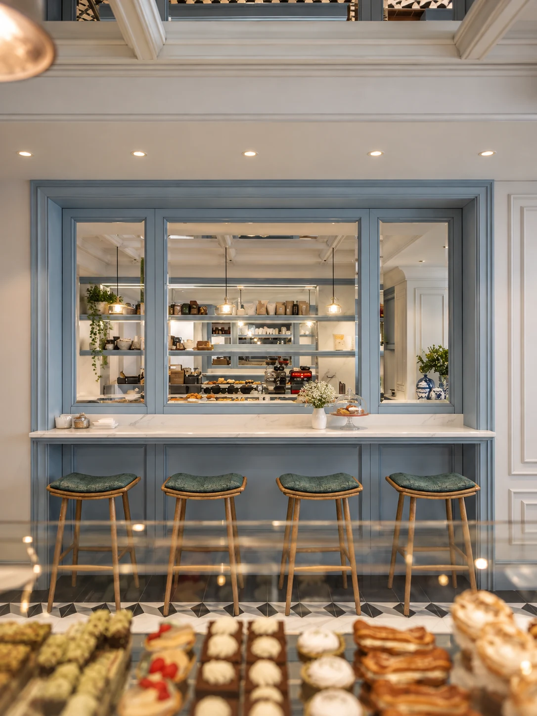 L’aube Patisserie — Pastane ve kafe iç mekânı — proje görseli 4