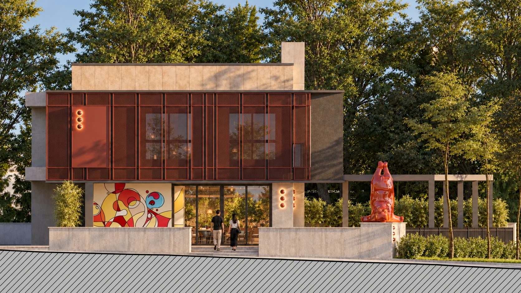 PIER Coffee&Co — Kahve dükkânı iç mimarisi — proje görseli 5