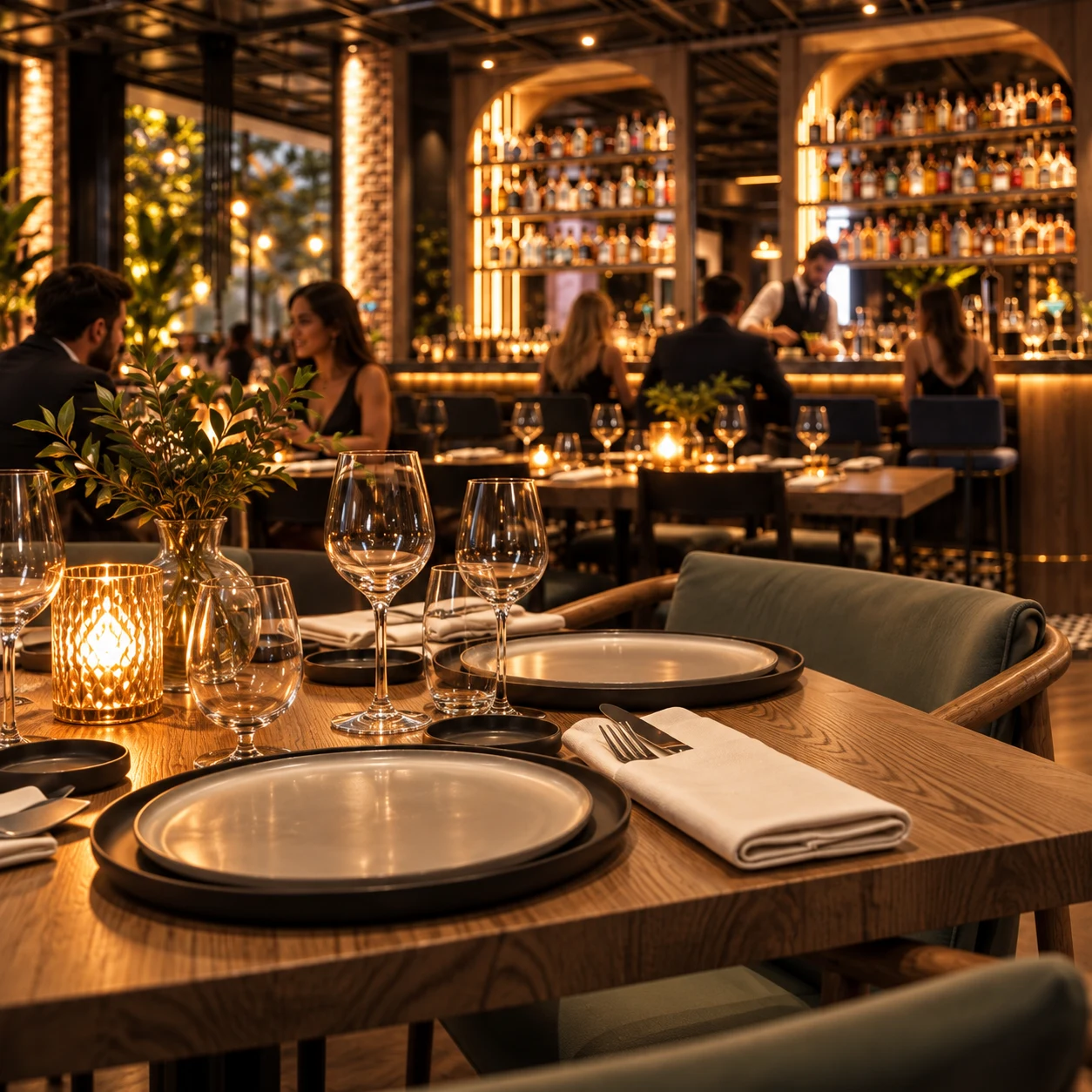 Mojo · Resto / Bar — Bahçeli restoran ve bar tasarımı — proje görseli 5