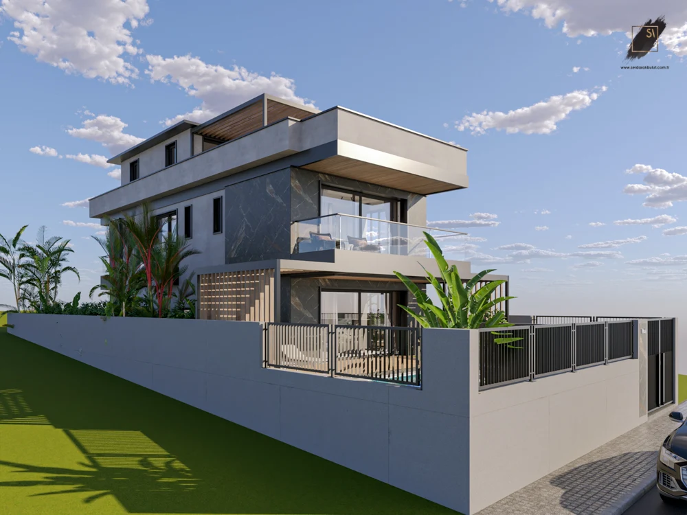 Kuşadası Villa — Villa ve konut mimarisi — proje görseli 6
