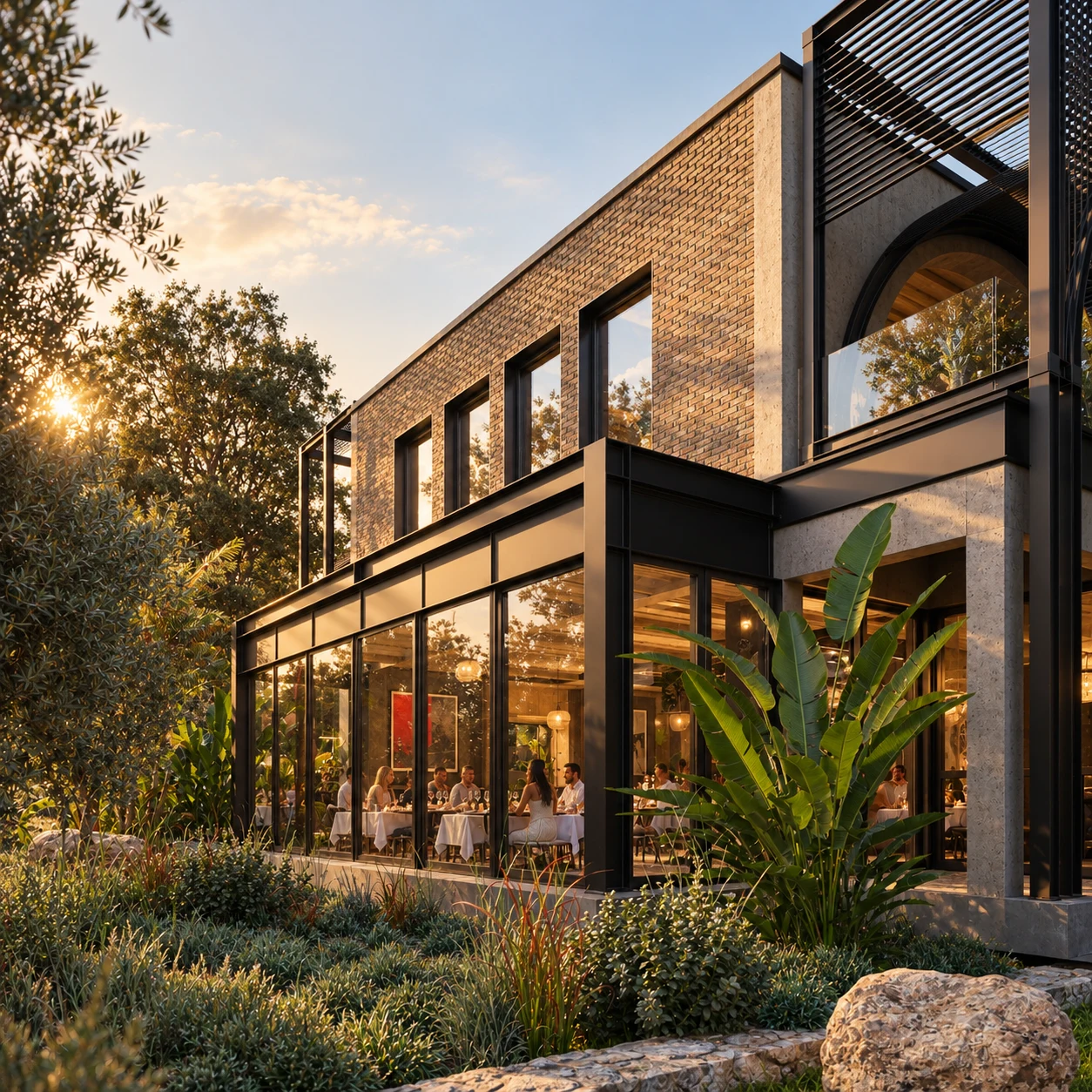 Zai Bodrum — Restoran mimarisi — proje görseli 4
