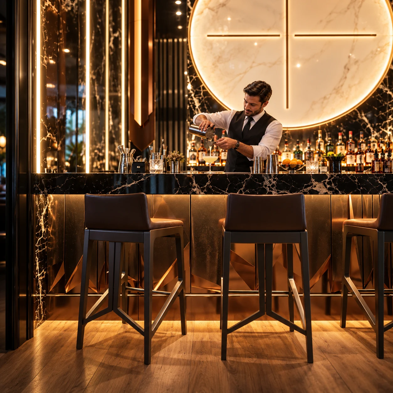 Daze · Akaretler — Restoran ve bar iç mimarisi — proje görseli 6