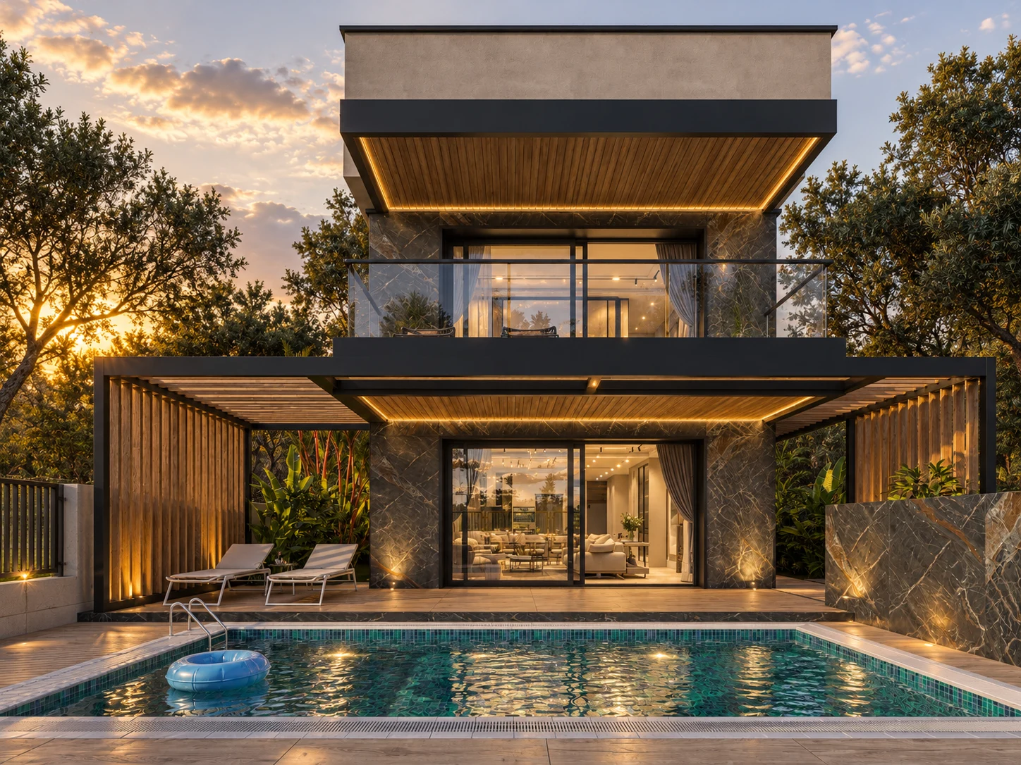 Kuşadası Villa — Villa ve konut mimarisi