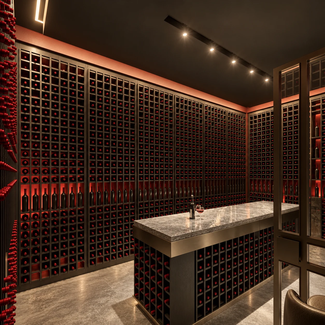 Gürbüz Winery · Mahzen — Mahzen ve restoran iç mimarisi — proje görseli 9