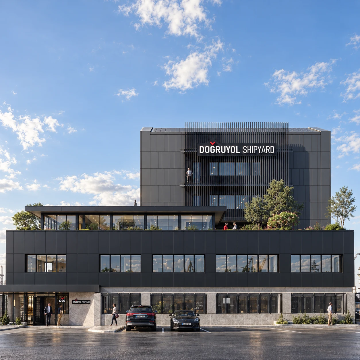 Doğruyol Shipyard / HQ — Genel merkez mimarisi
