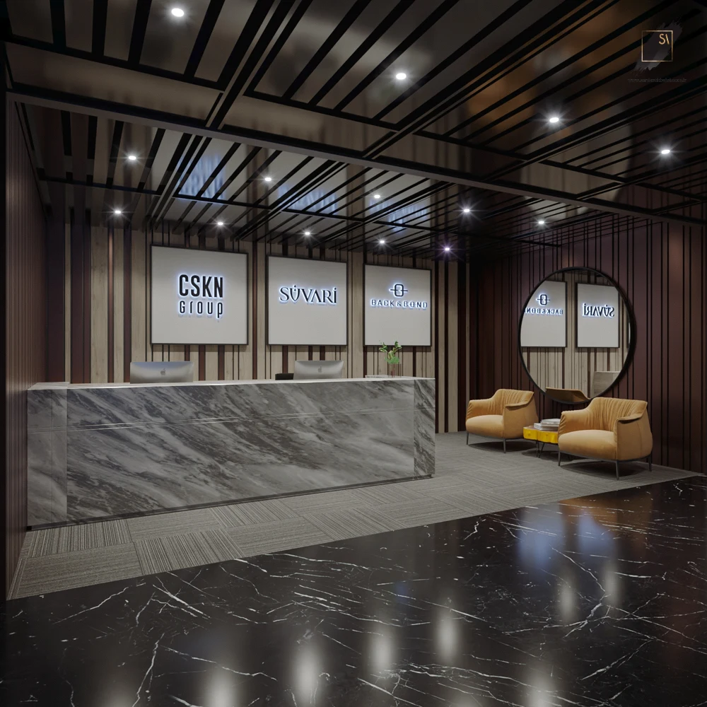 Süvari · Back&Bond HQ — Ofis ve showroom tasarımı