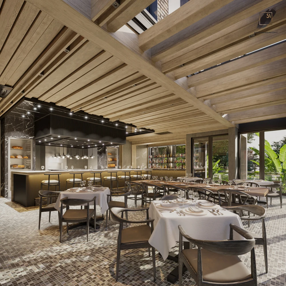 Zai Bodrum — Restoran mimarisi — proje görseli 9