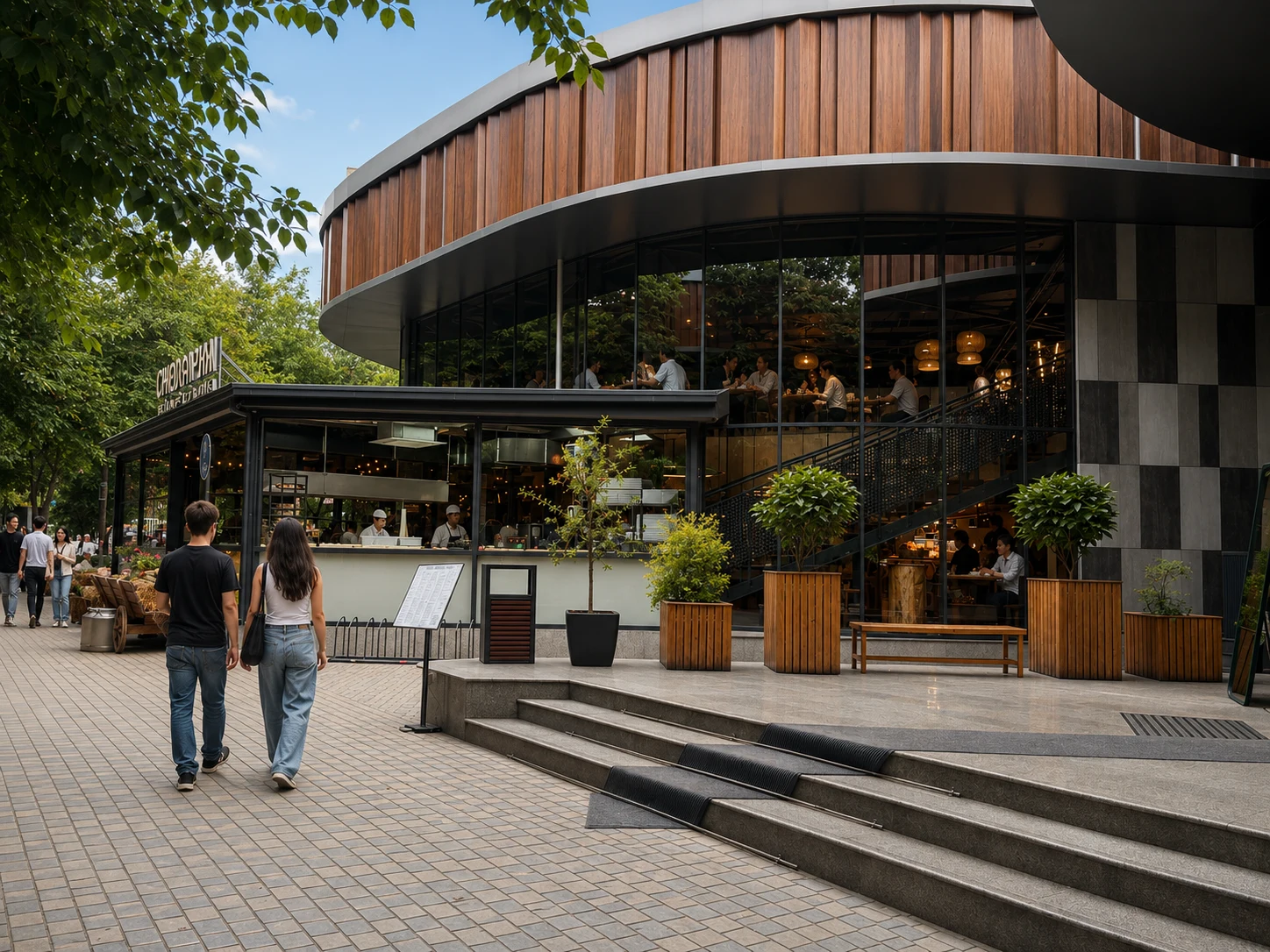 Taşkent · Ofis ve Restoran Kompleksi — Ofis ve restoran kompleksi — proje görseli 13